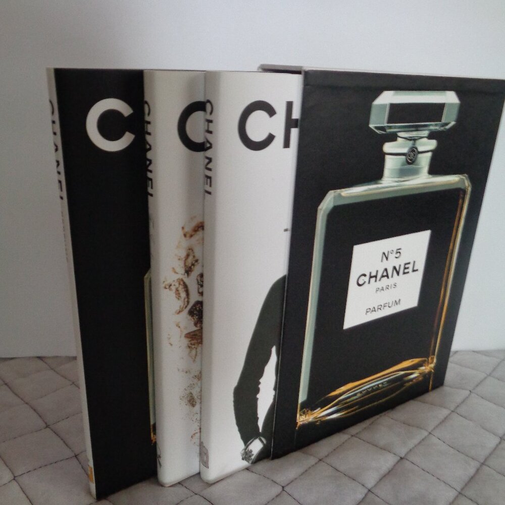 SET OF 3 CHANEL HC BOOKS BY ASSOULINE IN EUC